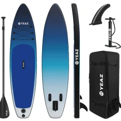 YEAZ SUP Board und Kit OCEAN BEACH - EXOTRACE - SET