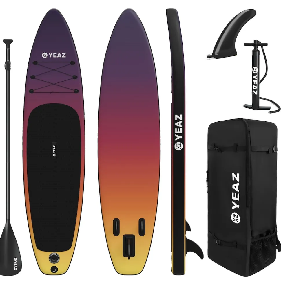 YEAZ SUP Board und Kit SUNSET BEACH - EXOTRACE PRO - SET