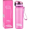 yummy buddy Kinder Trinkflasche 500ml Klick-Verschluss BPA-Frei Pink