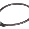 Zahlen-Kabelschloss, 4-Zahlen-Kombination, Länge: 55 cm