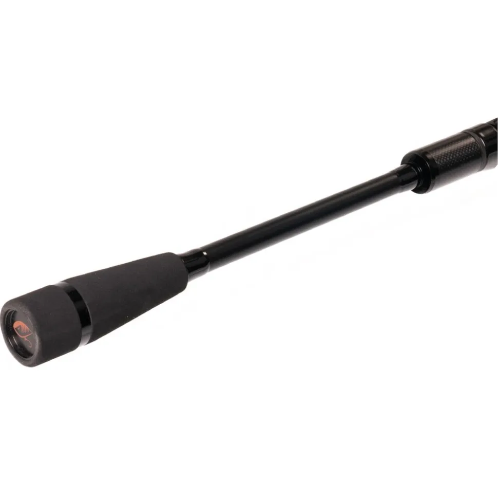 Zeck All Black 2,40m 30-80g 2 Teile Spinnrute Raubfischrute