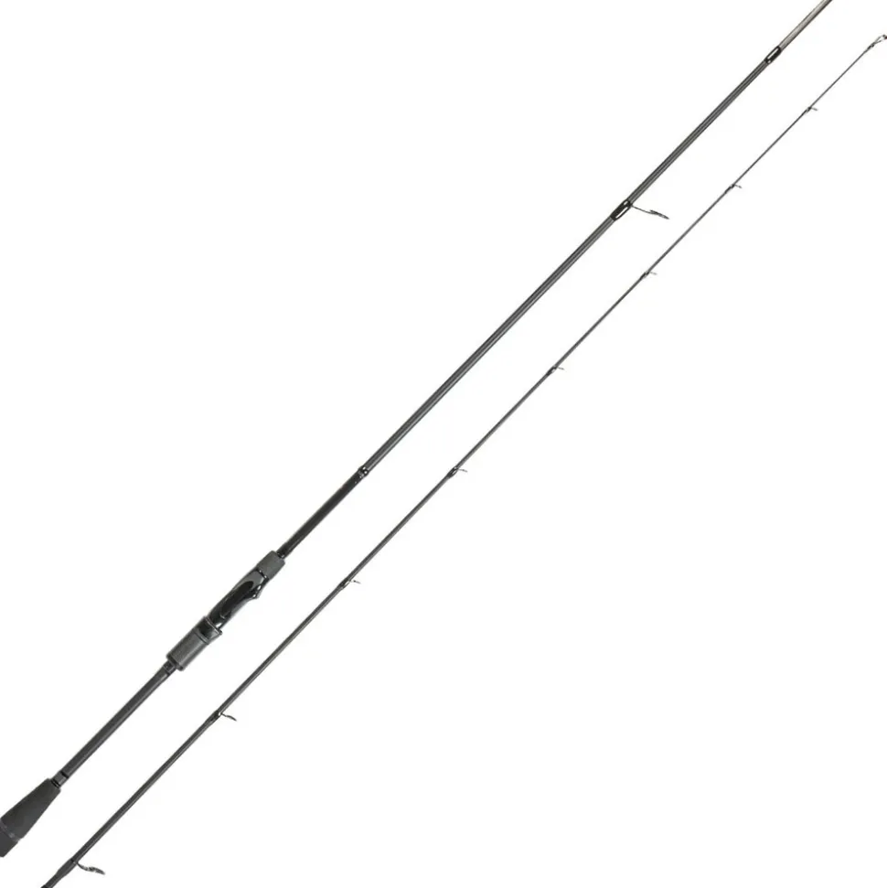 Zeck All Black 2,40m 30-80g 2 Teile Spinnrute Raubfischrute