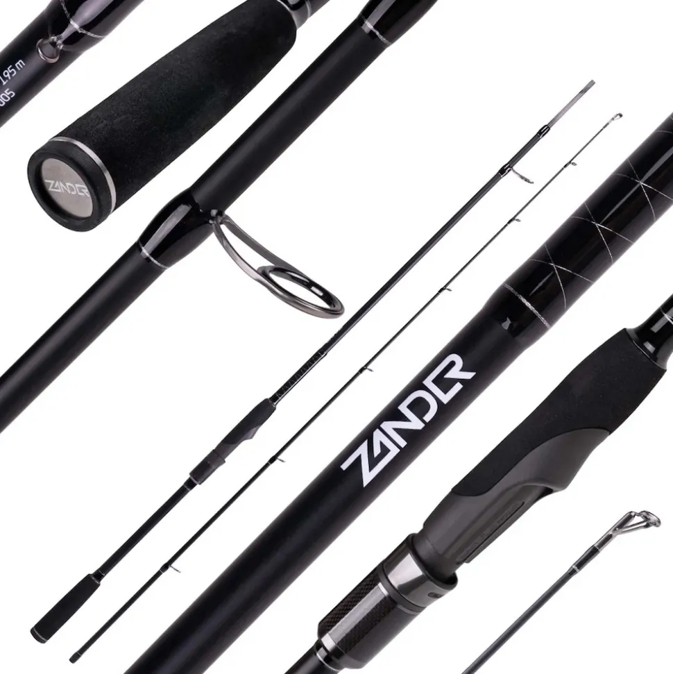 Zeck ZANDER Vertikal-Wumme 1,95m 15-90g Vertikalrute