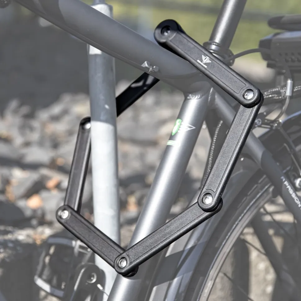 Zündapp Fahrradschloss Faltschloss Rahmenschlösser Fahrrad E Bike Schloss 85 cm diebstahlsicher