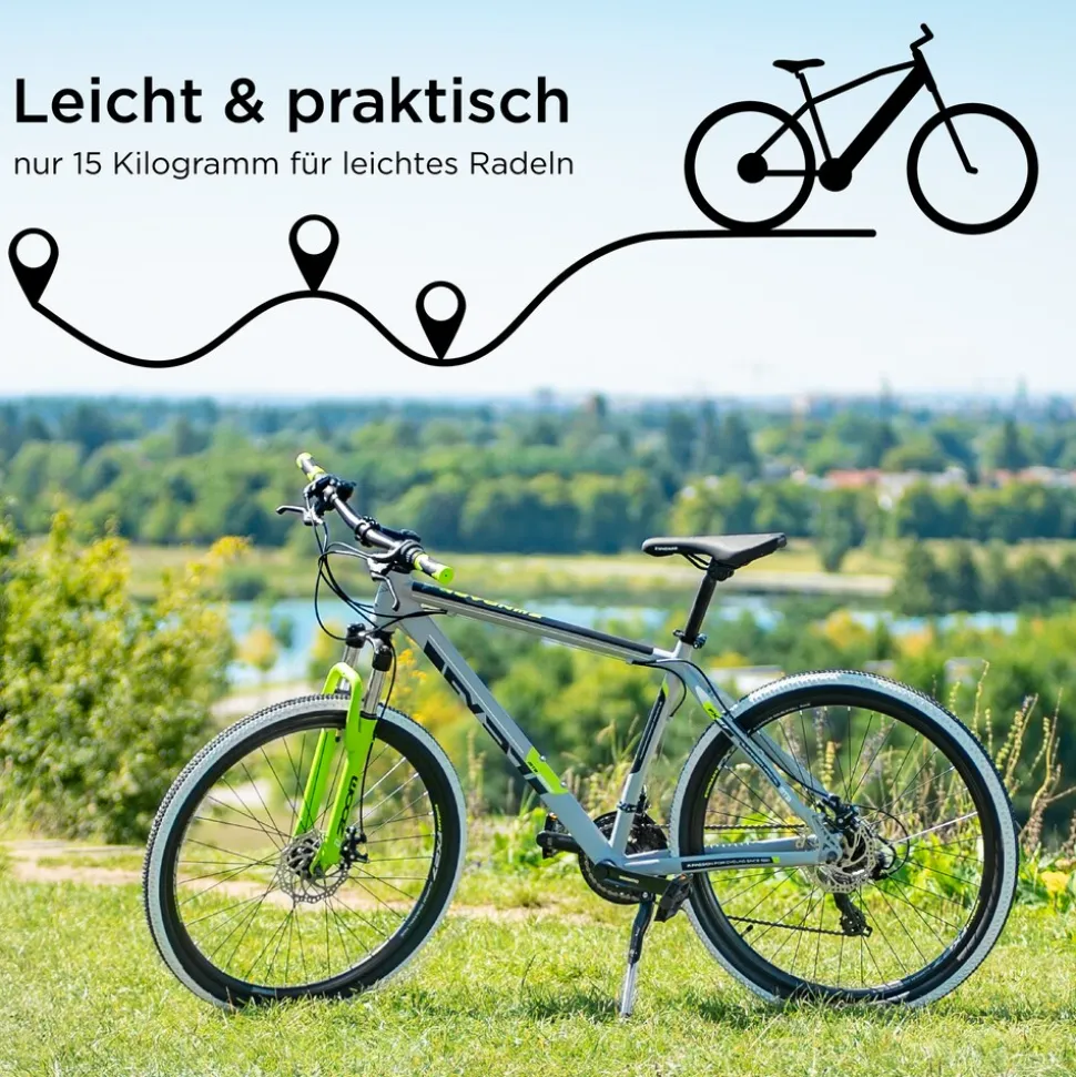 Zündapp FX27 Mountainbike Hardtail 160 - 185 cm Fahrrad MTB 21 Gänge Mountain Bike für Erwachsene und Jugendliche