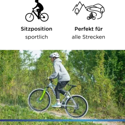 Zündapp FX27 Mountainbike Hardtail 160 - 185 cm Fahrrad MTB 21 Gänge Mountain Bike für Erwachsene und Jugendliche