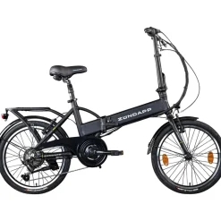 Zündapp Green 1.0 20 Zoll Elektro Klapprad für Erwachsene 150 - 180 cm 6 Gang E Klappfahrrad E Bike Faltrad Pedelec StVZO