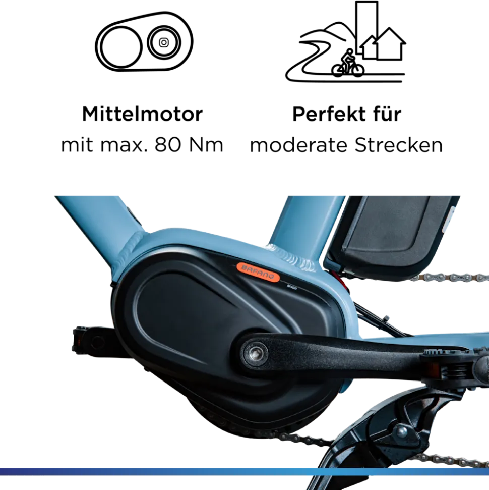 Zündapp Longtail M400 E Bike Lastenrad bis 180 kg 24 Zoll Elektrofahrrad 160-195 cm Mittelmotor Cargo Elektro Fahrrad 7 Gänge Pedelec