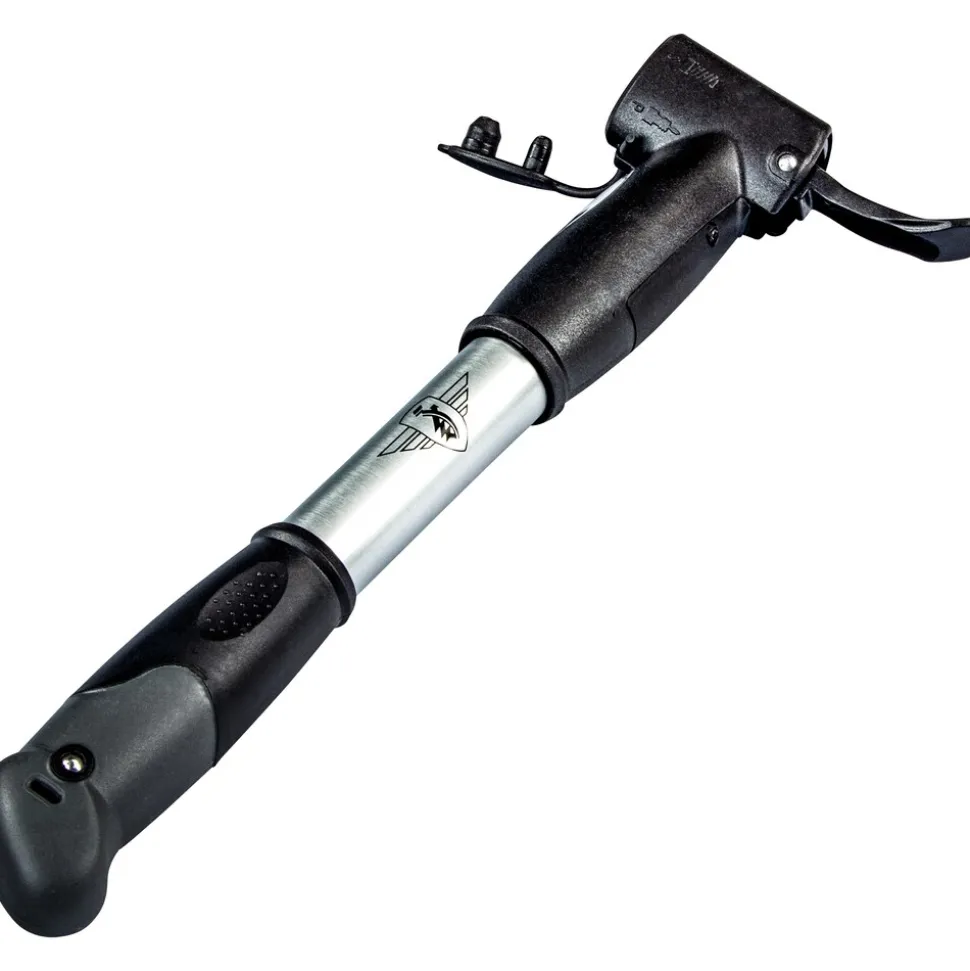 Zündapp Miniluftpumpe für Fahrräder Aluminium Fahrradpumpe Luftpumpe Fahrrad universal AV DV FV