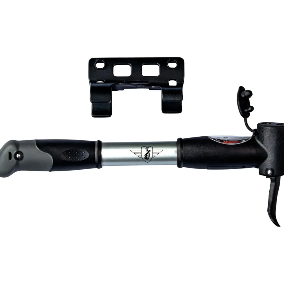 Zündapp Miniluftpumpe für Fahrräder Aluminium Fahrradpumpe Luftpumpe Fahrrad universal AV DV FV