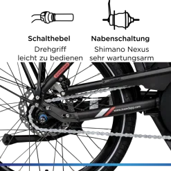 Zündapp X20 E Bike Klapprad Pedelec für Damen und Herren 150 - 190 cm E Fahrrad Bosch Faltrad Tiefeinsteiger Urban Bike