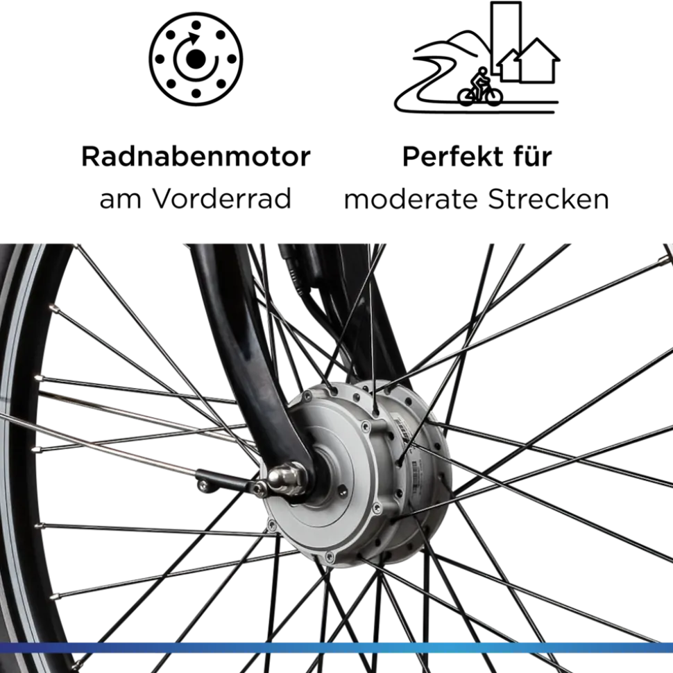 Zündapp Z510 E Bike Damenfahrrad ab 155 cm Rücktritt Pedelec 28 Zoll Fahrrad mit tiefem Einstieg Hollandrad mit 3 Gang Nabenschaltung StVZO