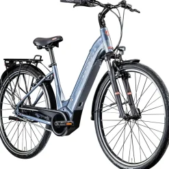 Zündapp Z909 E Bike Damen 28 Zoll Pedelec 150 - 170 cm Elektrofahrrad Bosch Damenfahrrad mit 7 Gang Schaltung E Fahrrad Hollandrad