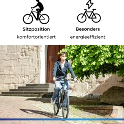 Zündapp Z810 E Bike Herren Trekkingrad ab 175 cm Elektrofahrrad 550 Wh Pedelec Trekking Rad Fahrrad mit 8 Gang und Beleuchtung StVZO