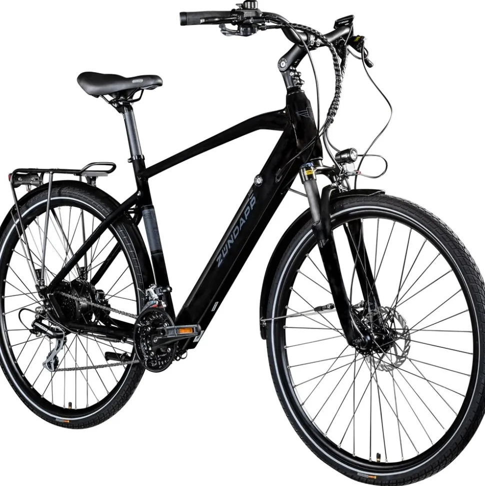 Zündapp Z810 E Bike Herren Trekkingrad ab 175 cm Elektrofahrrad 550 Wh Pedelec Trekking Rad Fahrrad mit 8 Gang und Beleuchtung StVZO