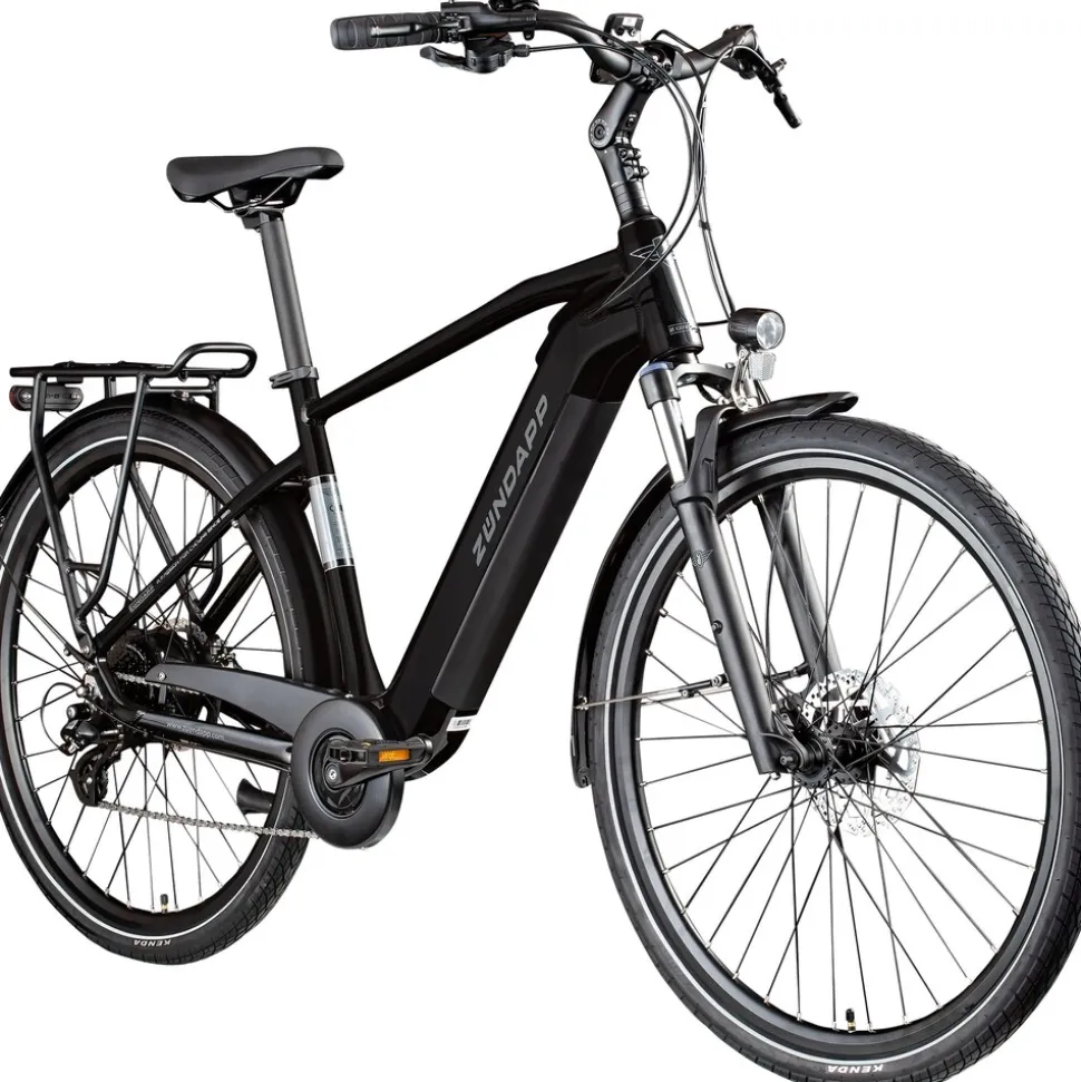 Zündapp Z810 E Bike Herren Trekkingrad ab 175 cm Elektrofahrrad 550 Wh Pedelec Trekking Rad Fahrrad mit 8 Gang und Beleuchtung StVZO