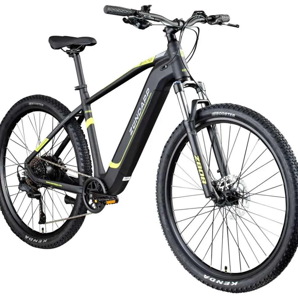 Zündapp Z808 E Bike Mountainbike 29" für Herren ab 160 cm Pedelec 10 Gang Elektrofahrrad 540Wh Scheibenbremsen