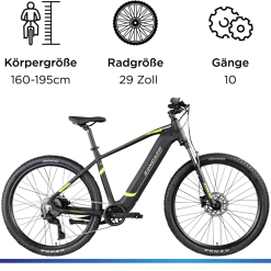 Zündapp Z808 E Bike Mountainbike 29