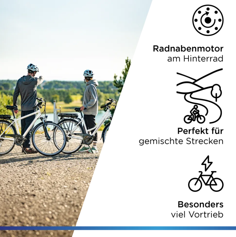 Zündapp Z802 E Bike 28 Zoll Herren Trekkingrad 21 Gang Elektrofahrrad StVZO 165 - 185 cm Pedelec Elektro Trekking Fahrrad