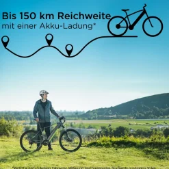 Zündapp Z808 E-Mountainbike für Damen und Herren ab 170 cm E Bike 27,5 Zoll EMTB Hardtail Pedelec Fahrrad Elektrofahrrad