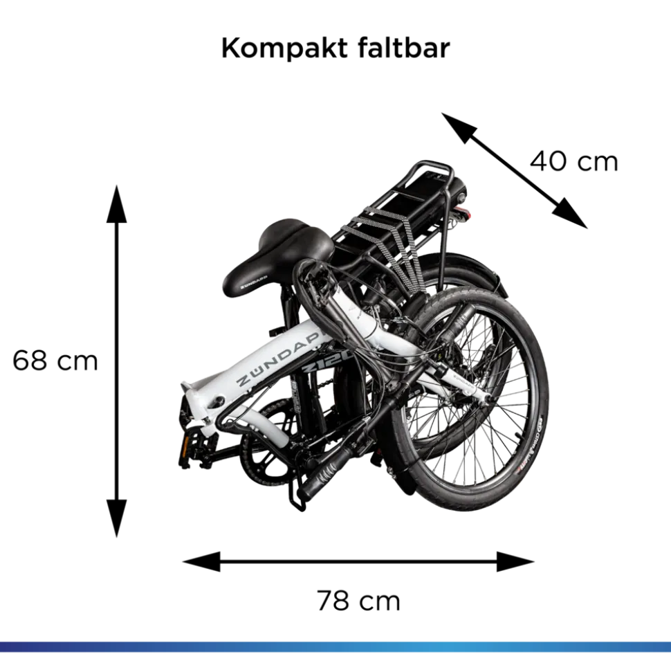 Zündapp Z120 20 Zoll E Bike Elektro Bike Pedelec Faltrad E Klapprad E Fahrräder leichte Ebikes 20" Urban E Bikes Stadtrad