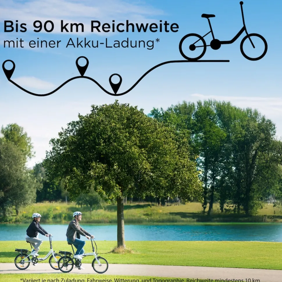 Zündapp Z120 20 Zoll E Bike Elektro Bike Pedelec Faltrad E Klapprad E Fahrräder leichte Ebikes 20" Urban E Bikes Stadtrad