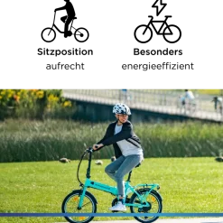 Zündapp Z101 20 Zoll Elektro Klapprad für Erwachsene 150 - 180 cm 6 Gang E Klappfahrrad E Bike Faltrad Pedelec StVZO